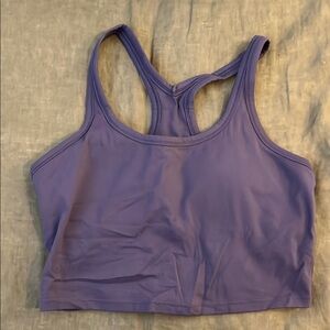Halara Purple Women's cropped workout tank